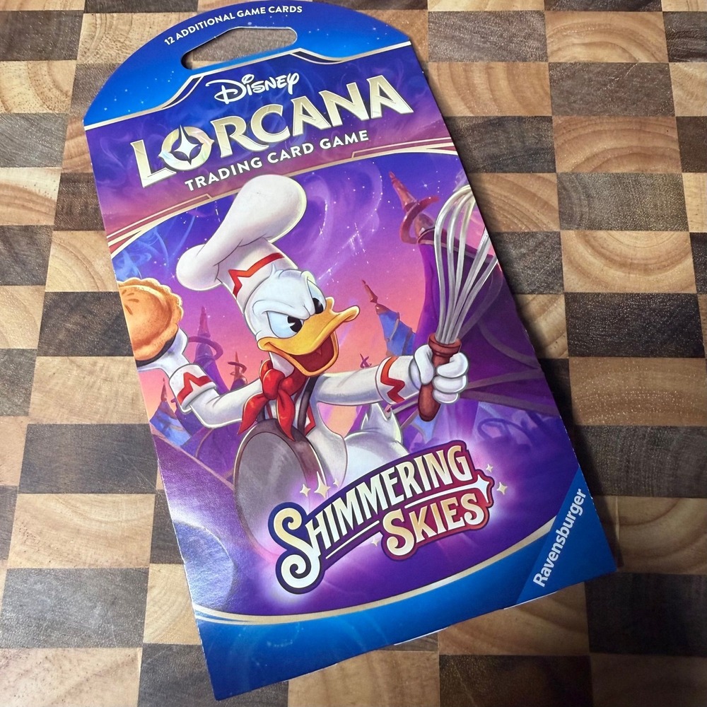 Disney Lorcana Shimmering Skies Booster Pack New Sealed